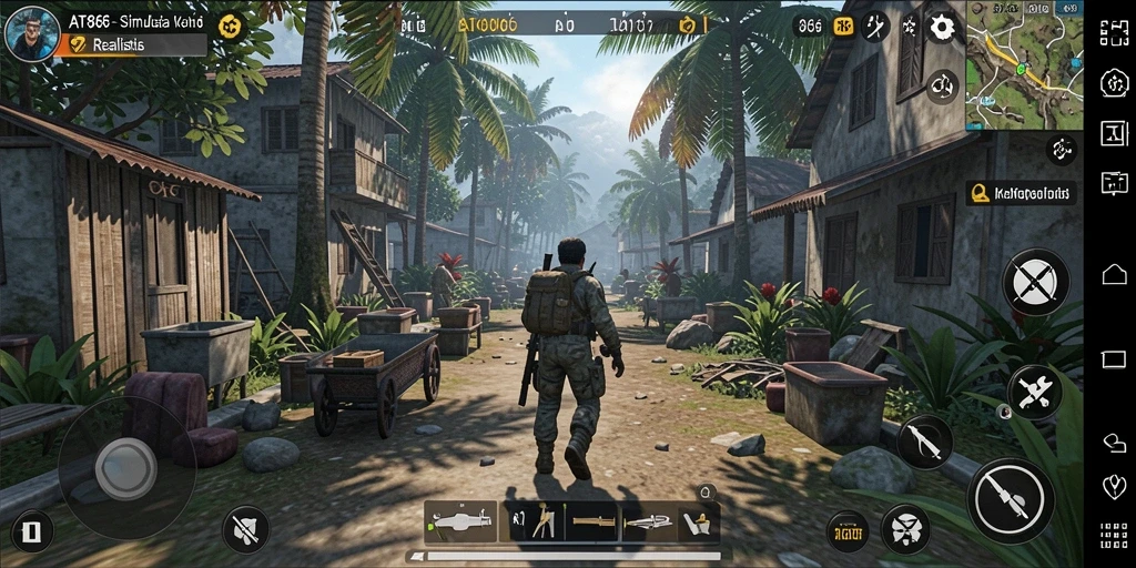 Tangkapan layar gameplay at966 menunjukkan pengalaman simulasi yang mendalam.