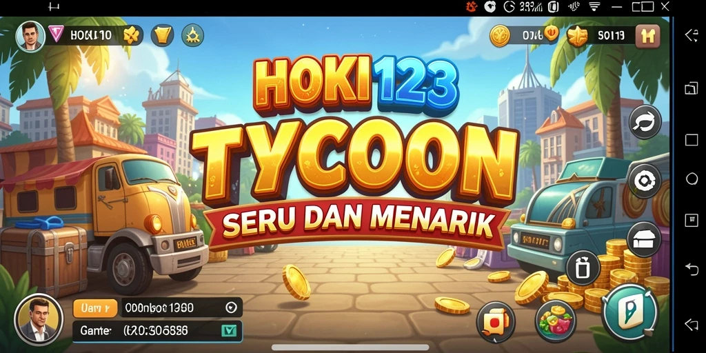 Tangkapan layar utama HOKI123 menunjukkan strategi manajemen yang mendebarkan.