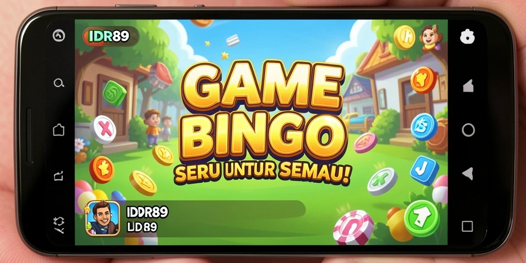 Screenshot IDR89 menampilkan gameplay Bingo yang mendebarkan.