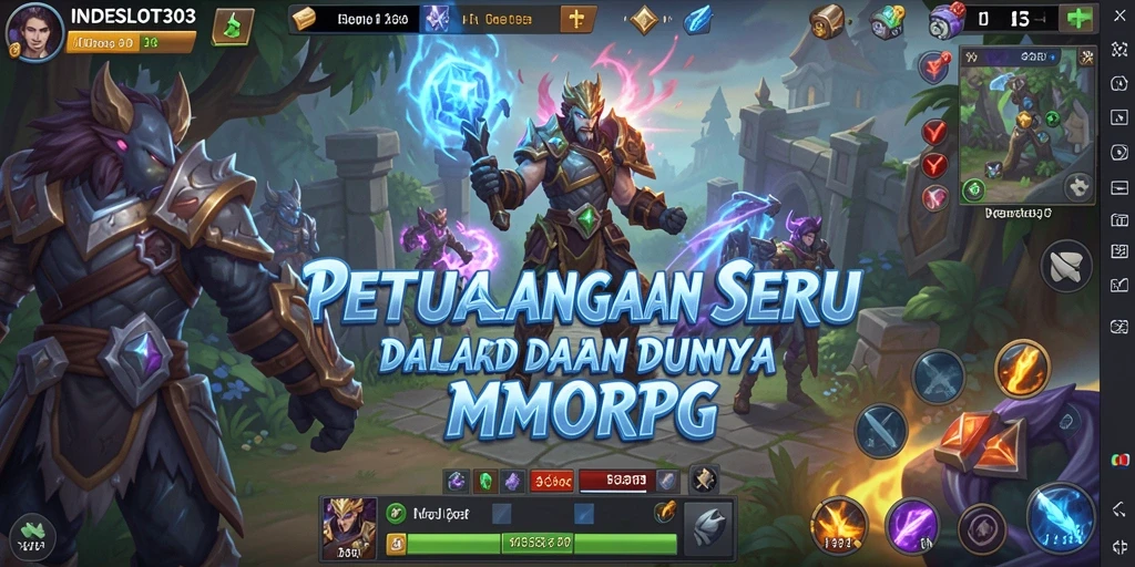 Tampilan gameplay seru dan imersif dalam INDESLOT303.