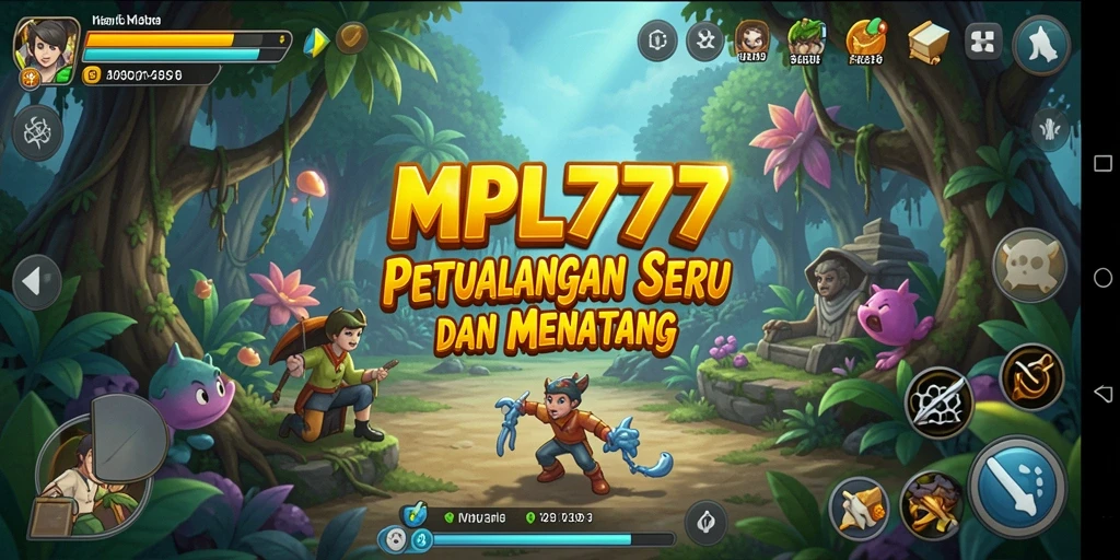 Tampilan gameplay MPL777 yang penuh aksi dan petualangan.