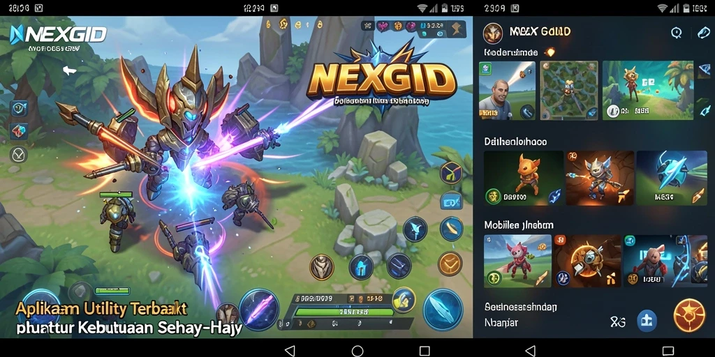 Tampilan antarmuka NEXGID yang sederhana dan intuitif.