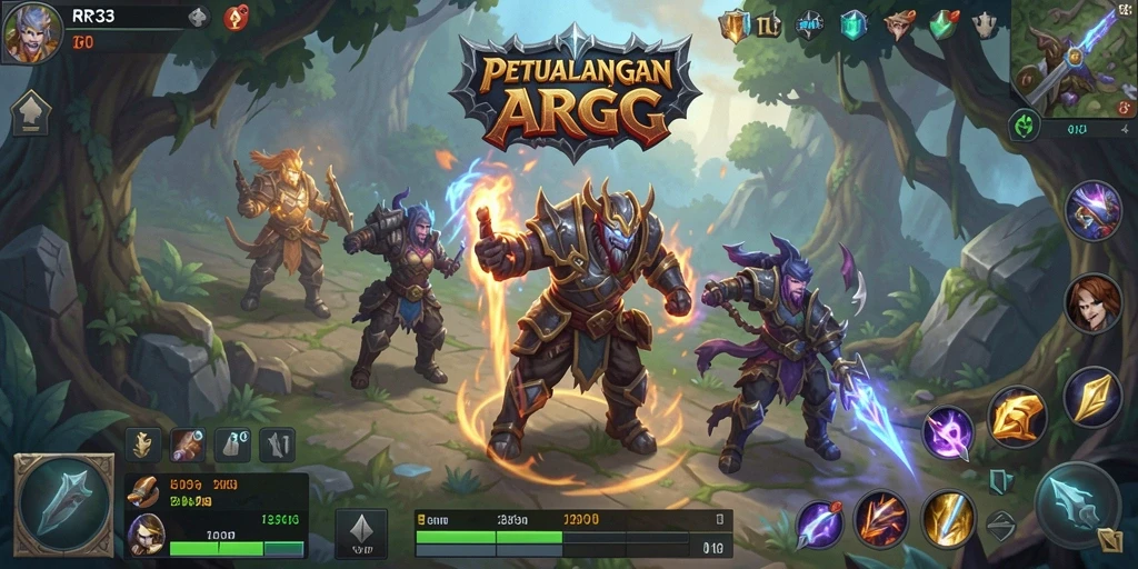 Screenshot gameplay utama RR33 menampilkan aksi pertempuran mendebarkan.