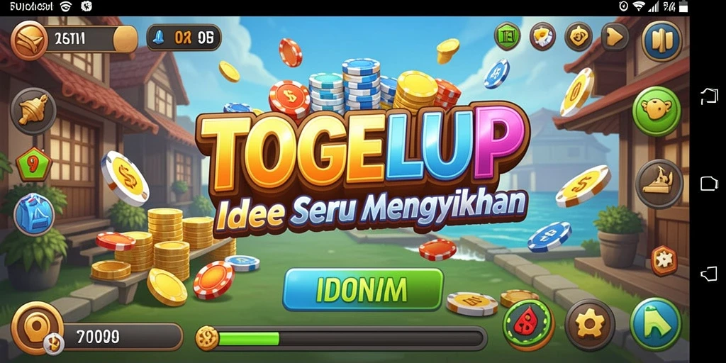 Tampilan gameplay TOGELUP yang menarik dan interaktif.