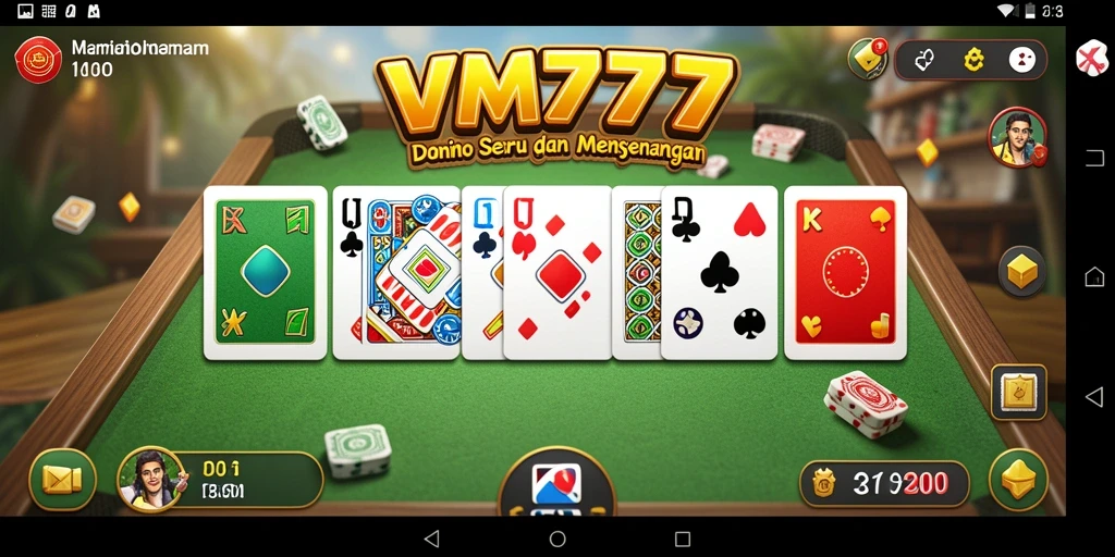 Gameplay seru VM777 dengan grafis yang menarik.