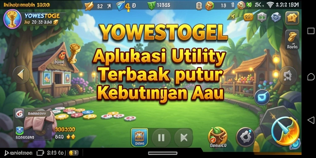 Tampilan antarmuka YOWESTOGEL yang user-friendly dan informatif.